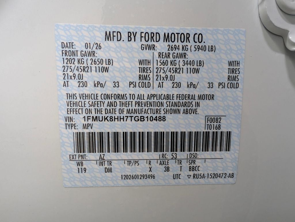 2026 Ford Explorer Platinum