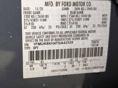 2026 Ford Explorer ST-Line