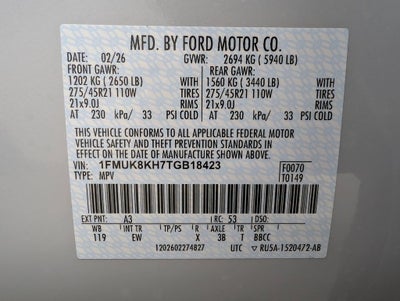 2026 Ford Explorer ST-Line