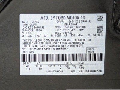 2026 Ford Explorer ST-Line