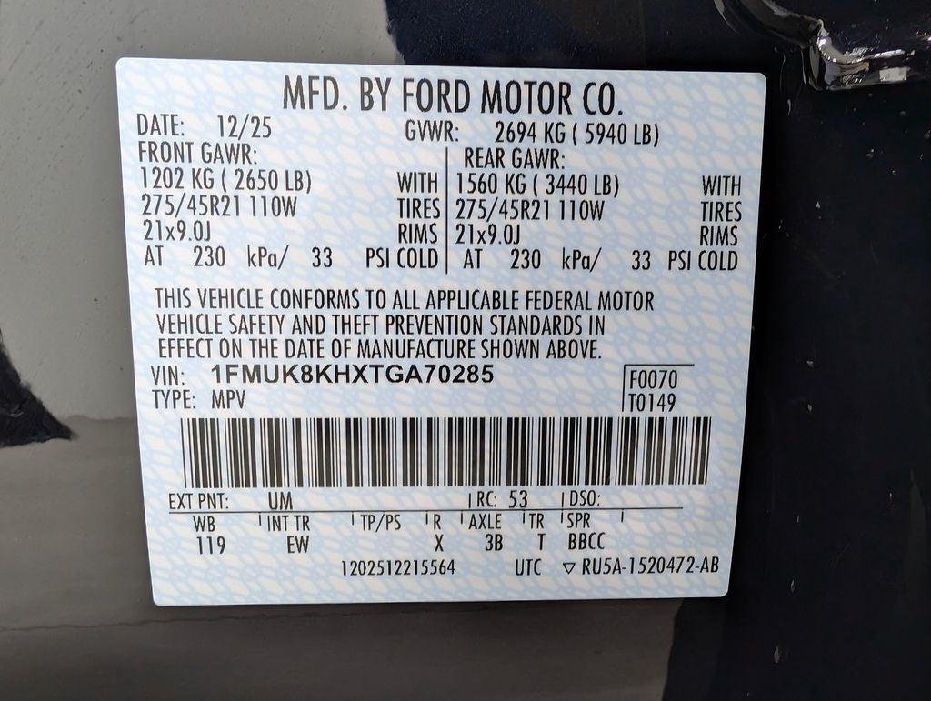 2026 Ford Explorer ST-Line