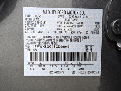 2025 Ford Explorer ST