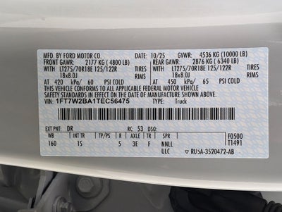 2026 Ford F-250SD XL