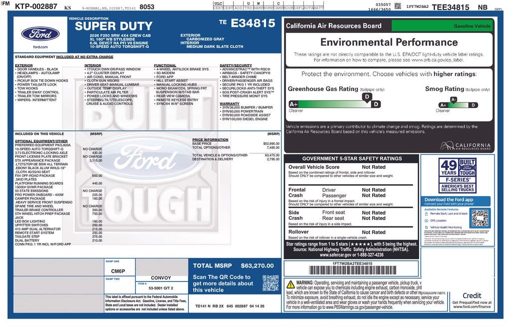 2026 Ford F-250SD XL
