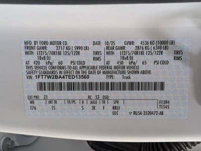 2026 Ford F-250SD XL