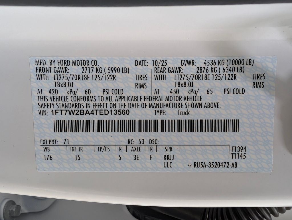 2026 Ford F-250SD XL