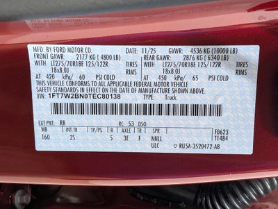 2026 Ford F-250SD XLT