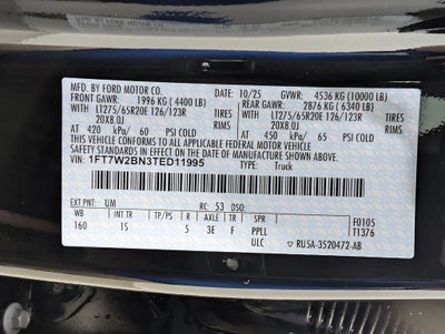 2026 Ford F-250SD XL