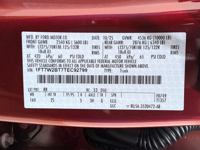 2026 Ford F-250SD XLT