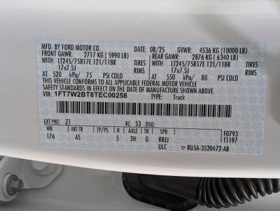 2026 Ford F-250SD XL