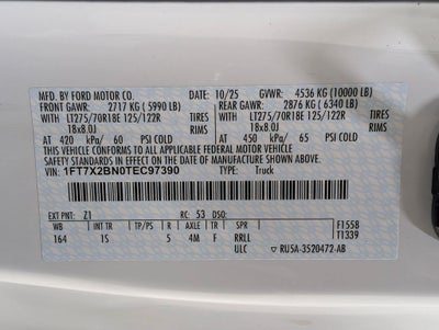 2026 Ford F-250SD XL