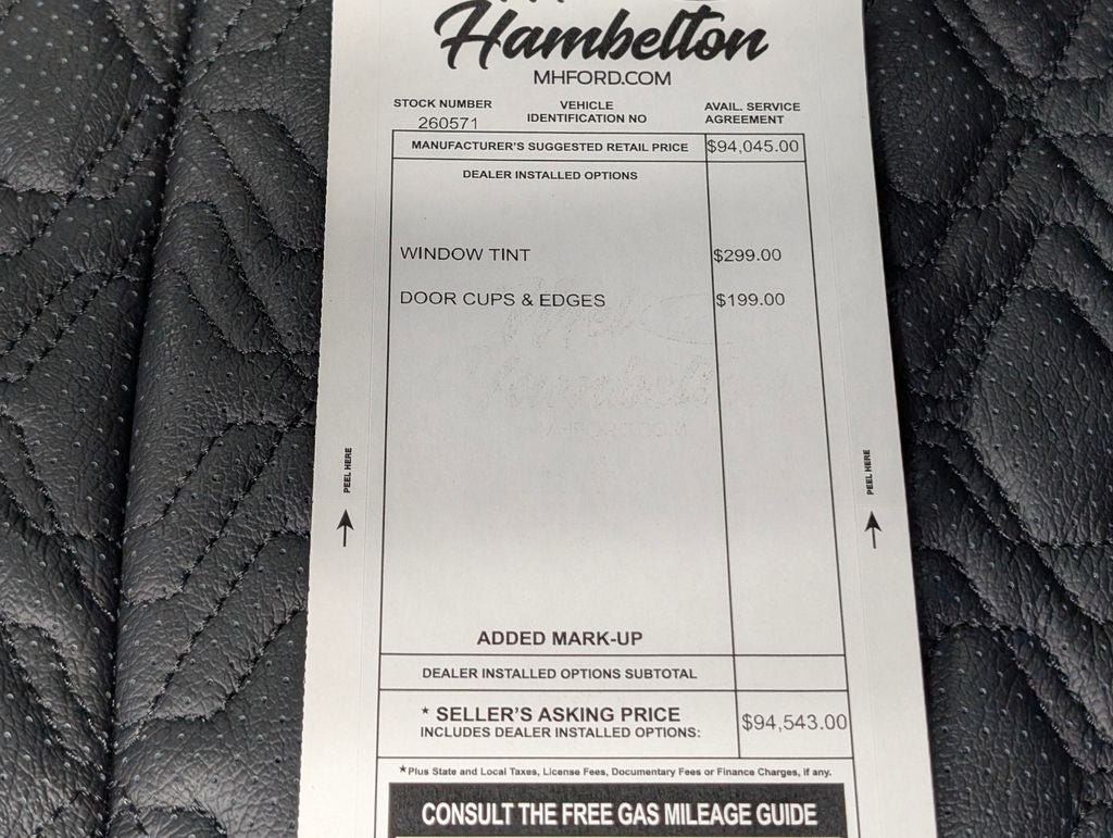 2026 Ford F-250SD Lariat Torque