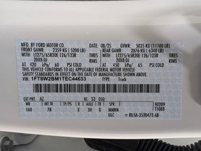 2026 Ford F-250SD Platinum