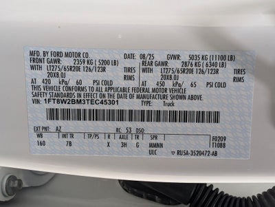 2026 Ford F-250SD Platinum