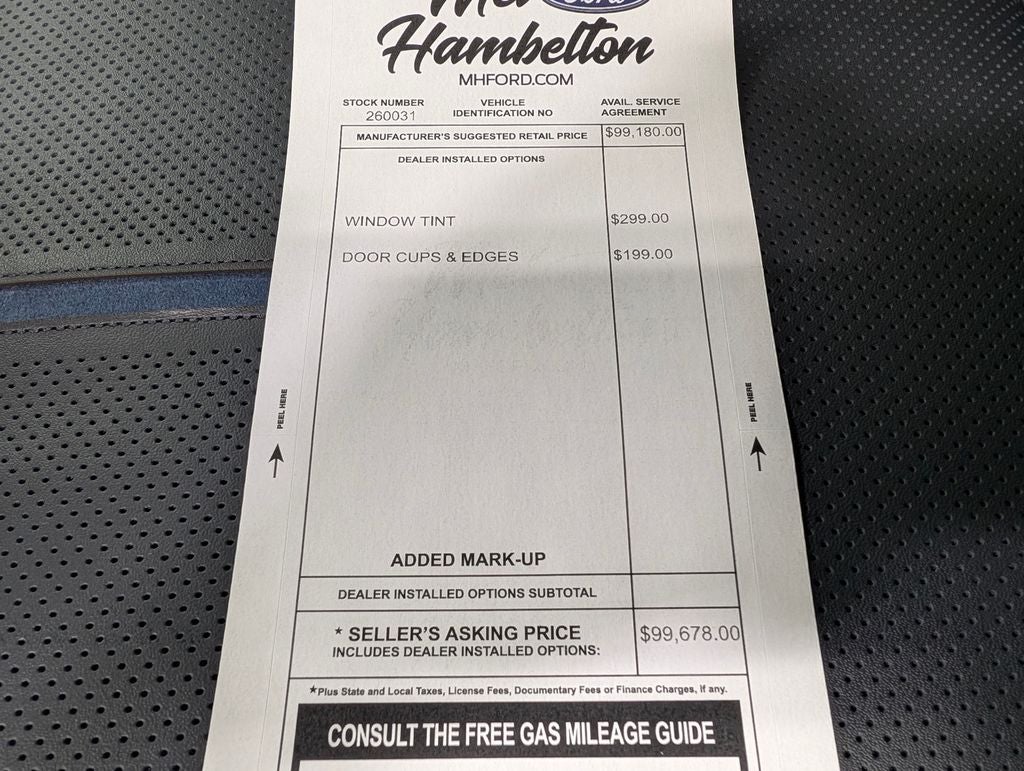 2026 Ford F-250SD Platinum