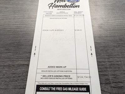 2026 Ford F-250SD Lariat Torque