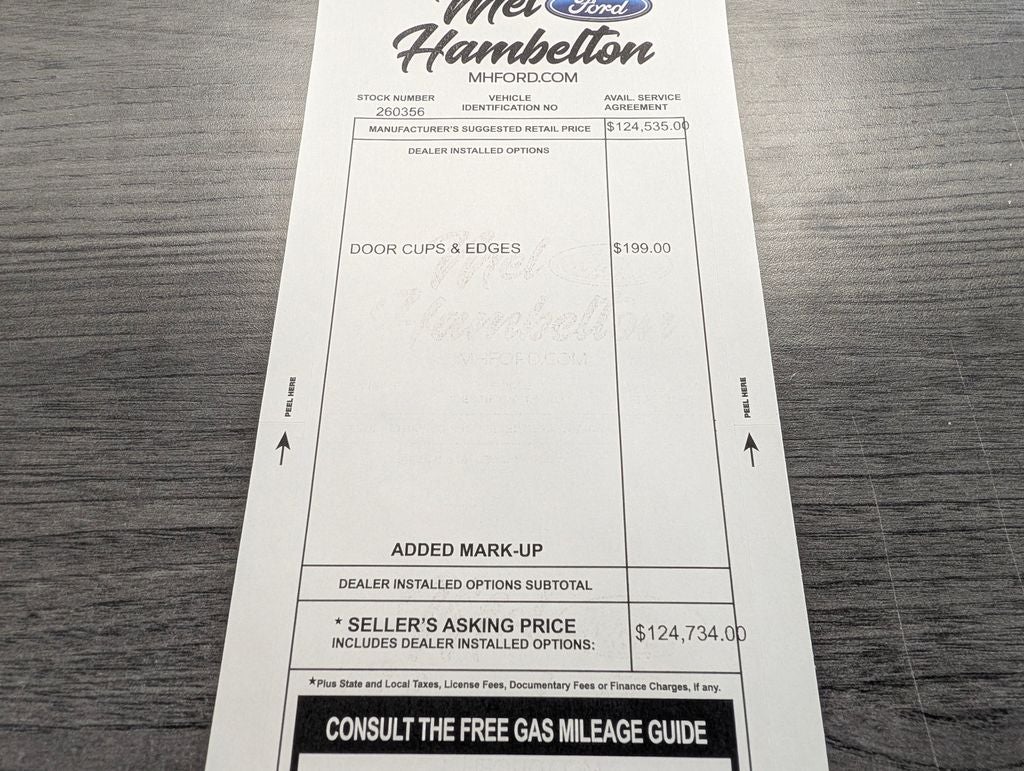 2026 Ford F-250SD Lariat Torque