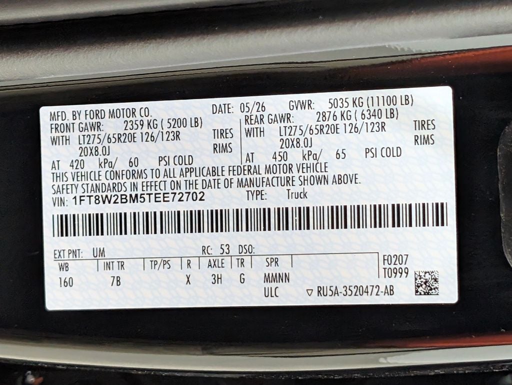 2026 Ford F-250SD Platinum