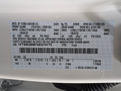 2025 Ford F-250SD Lariat