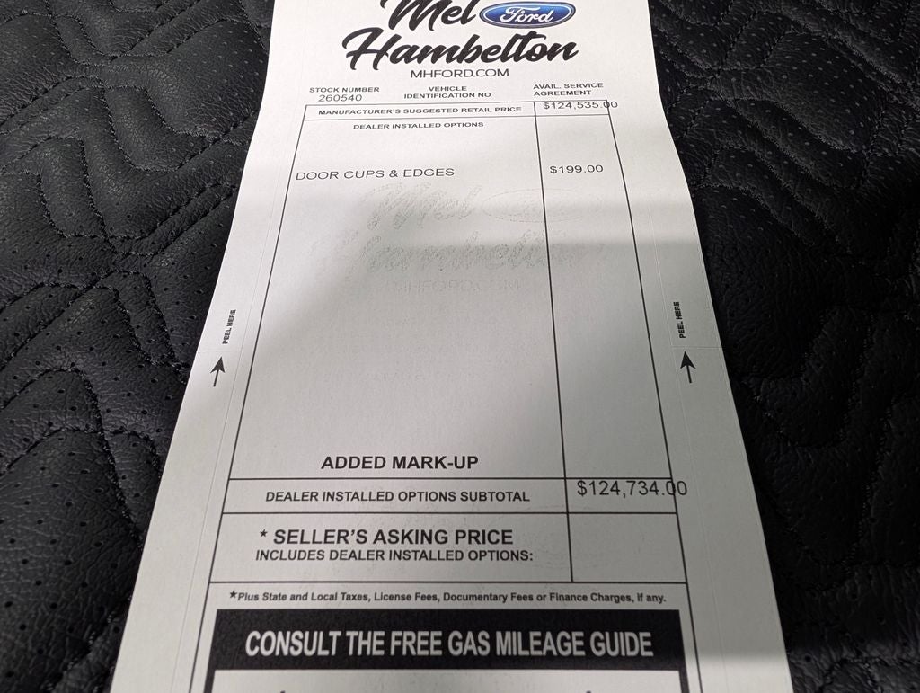 2026 Ford F-250SD Lariat Torque