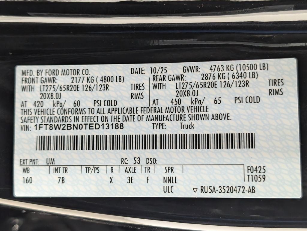 2026 Ford F-250SD Platinum