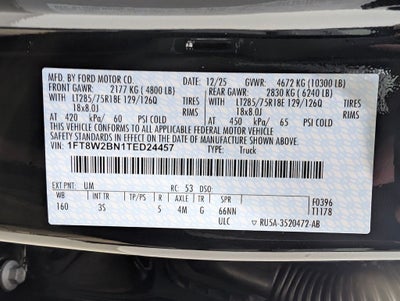 2026 Ford F-250SD XLT