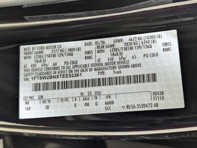 2026 Ford F-250SD Lariat Tremor