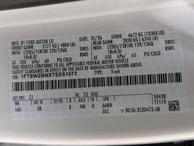 2026 Ford F-250SD Lariat Tremor