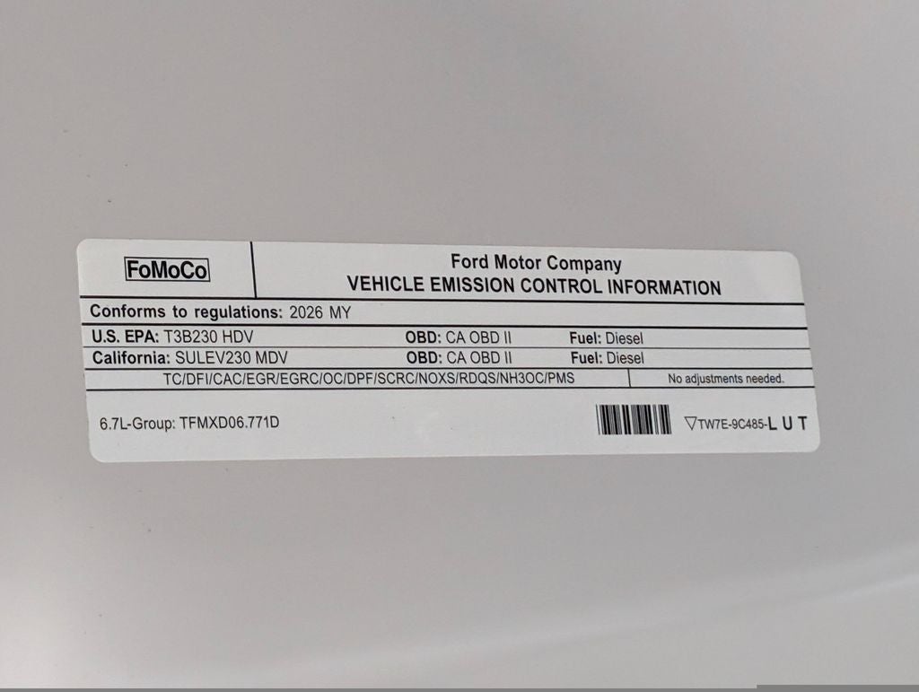 2026 Ford F-250SD Lariat