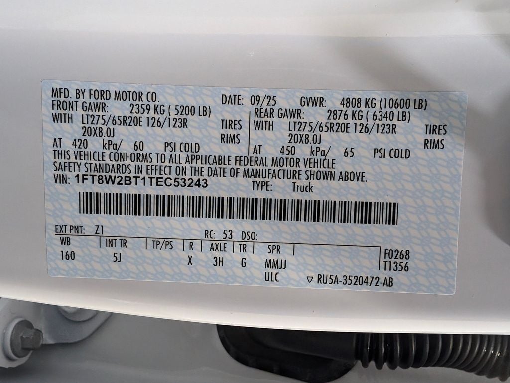 2026 Ford F-250SD Lariat