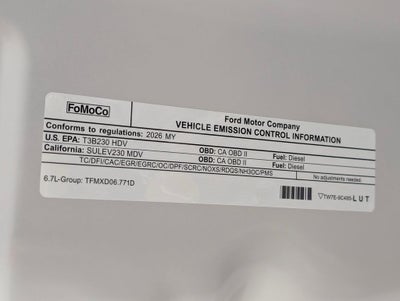 2026 Ford F-250SD Lariat