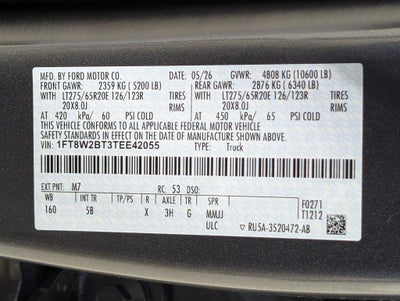 2026 Ford F-250SD Lariat