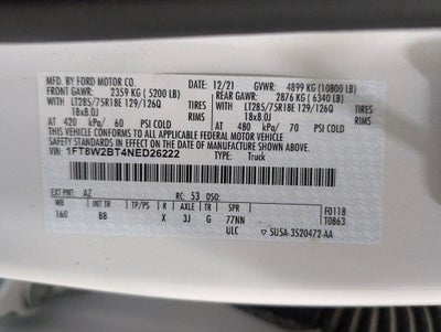 2022 Ford F-250SD Platinum