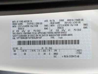 2026 Ford F-250SD Lariat