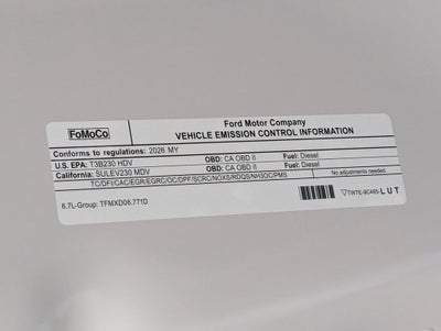 2026 Ford F-250SD Lariat