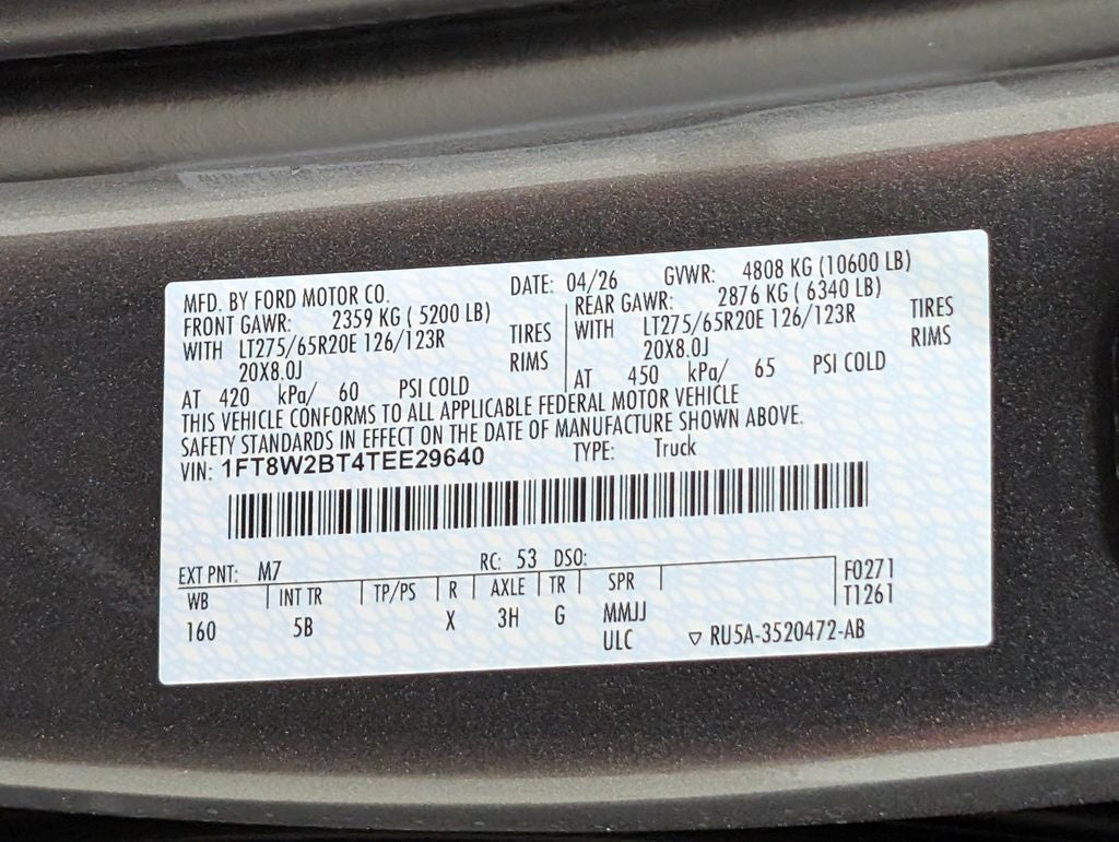2026 Ford F-250SD Lariat