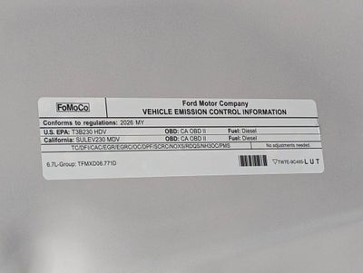2026 Ford F-250SD Lariat