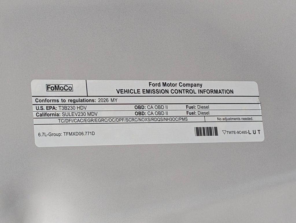 2026 Ford F-250SD Lariat