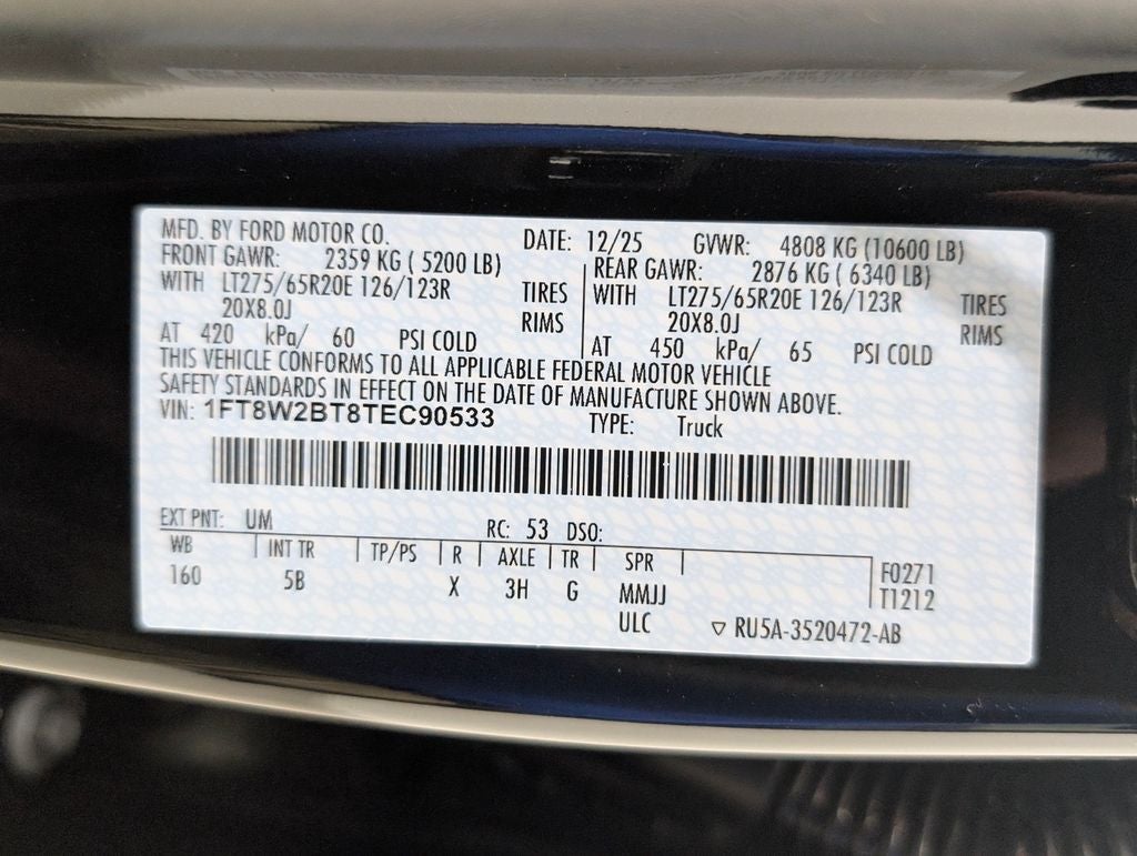 2026 Ford F-250SD Lariat