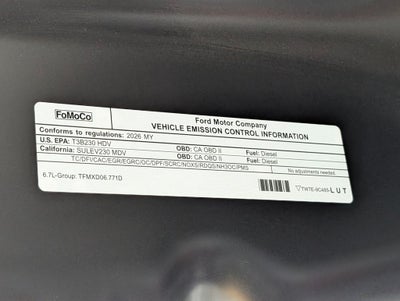 2026 Ford F-250SD Lariat