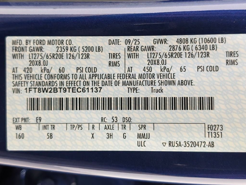 2026 Ford F-250SD Lariat