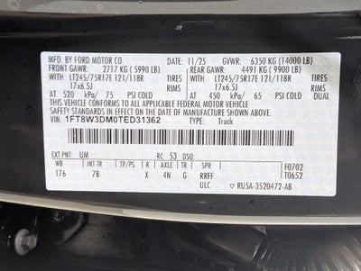 2026 Ford F-350SD Platinum DRW