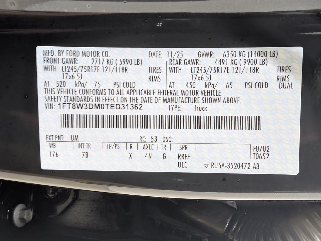 2026 Ford F-350SD Platinum DRW