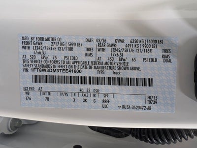 2026 Ford F-350SD Platinum DRW