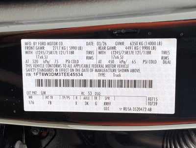 2026 Ford F-350SD Platinum DRW
