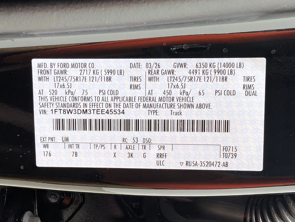 2026 Ford F-350SD Platinum DRW