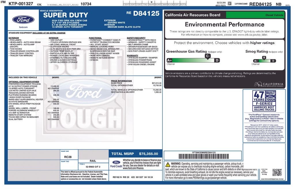 2024 Ford F-350SD XLT DRW