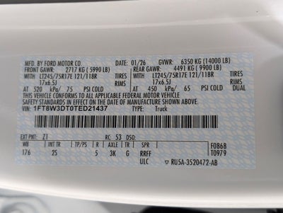 2026 Ford F-350SD XLT DRW