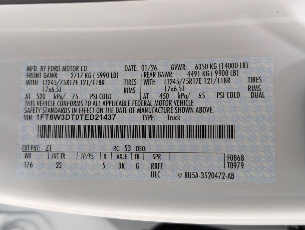 2026 Ford F-350SD XLT DRW