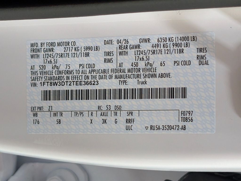 2026 Ford F-350SD Lariat DRW